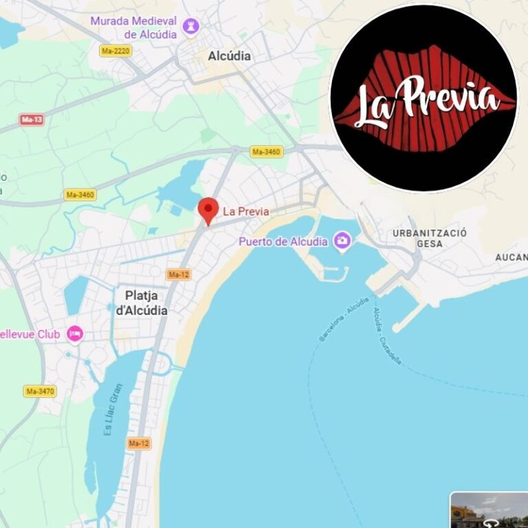 como llegar a la previa en Alcudia